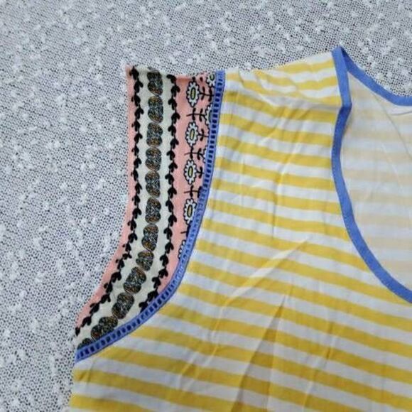 Matilda Jane Adventure Begins On My Mind Top Women's MEDIUM NWT - Picture 6 of 12